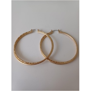 Gold Multi Twist Hoop Earrings 