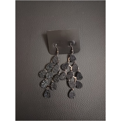 Volcanic Black Shakey Shakey Earrings