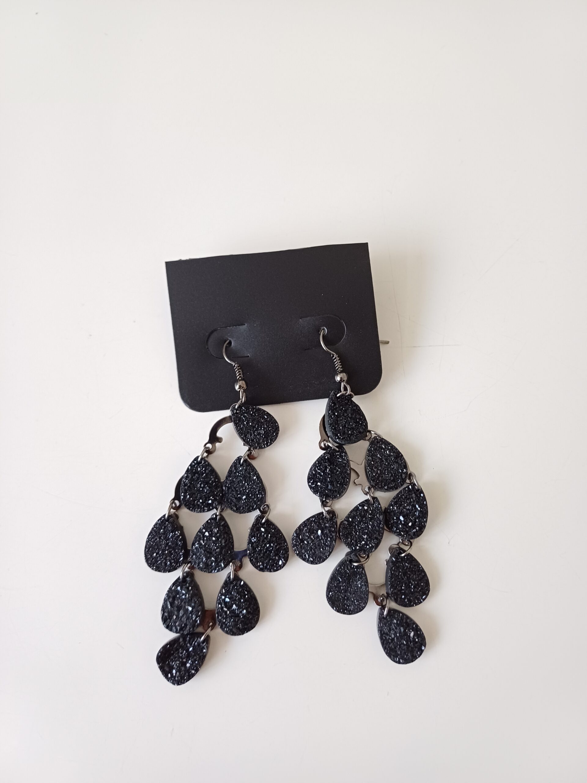 Volcanic Black Shakey Shakey Earrings