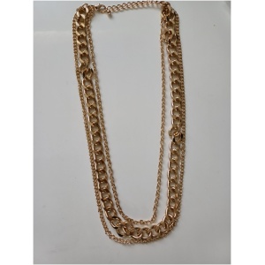 Long Gold Multi Curb Chain